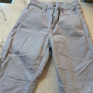 Levi's Light Gray Corduroy Pants